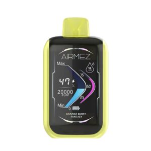 AiRMEZ Matrix Jednorazowy e-papieros 25000 Buchów o smaku Banana Berry Fantasy