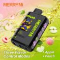 E-papieros MerryMI 24000 Wiflux Apple Peach