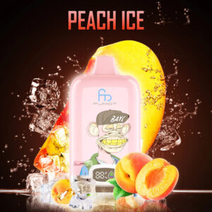 Fumot Digital Box Jednorazowy e-papieros 12000 Buchów o smaku Peach Ice