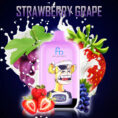 Fumot Digital Box Jednorazowy e-papieros 12000 Buchów o smaku Strawberry Grape