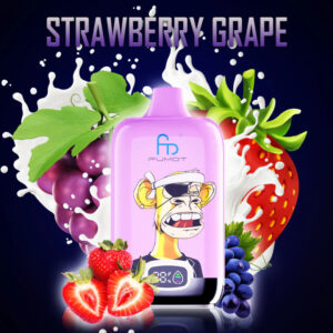 Fumot Digital Box Jednorazowy e-papieros 12000 Buchów o smaku Strawberry Grape