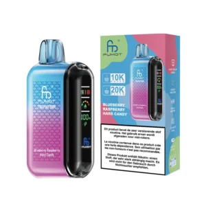 Fumot Tornado Jednorazowy e-papieros 20000 Buchów o smaku Blueberry Raspberry Hard Candy
