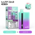 Happ Bar Twin Pod 35000 Apple Peach Grape Ice