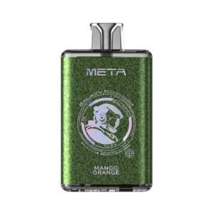 META Galaxy Jednorazowy e-papieros 9000 Buchów o smaku Mango Orange 19 ml