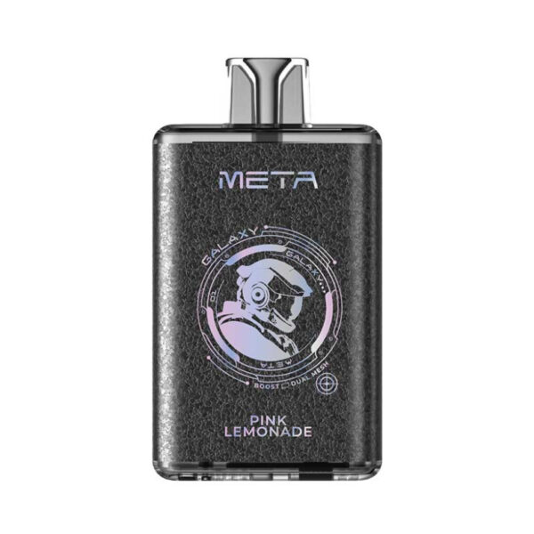 META Galaxy Jednorazowy e-papieros 9000 Buchów o smaku Pink Lemonade 16 ml