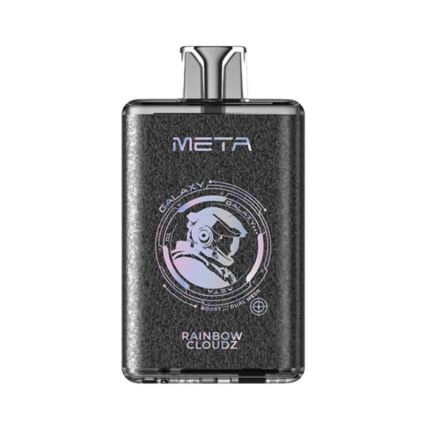 META Galaxy Jednorazowy e-papieros 9000 Buchów o smaku Rainbow Cloudz 19 ml