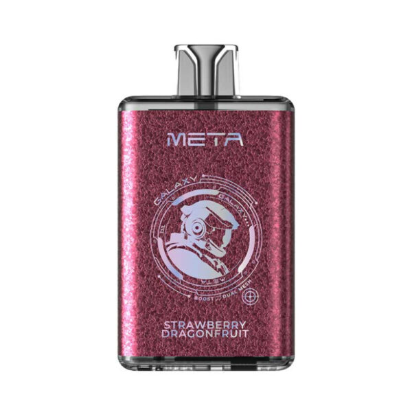 META Galaxy Jednorazowy e-papieros 9000 Buchów o smaku Strawberry Dragon Fruit 19 ml