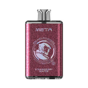 META Galaxy Jednorazowy e-papieros 9000 Buchów o smaku Strawberry Wafer 19 ml