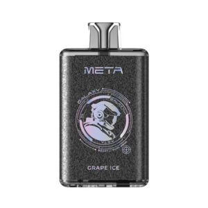 META GalaxyJednorazowy e-papieros 9000 Buchów o smaku Grape Ice 16 ml
