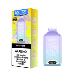META ULTRA MAX Jednorazowy e-papieros 10000 Buchów o smaku Mixed Fruit 16 ml
