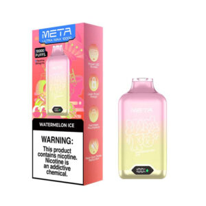 META ULTRA MAX Jednorazowy e-papieros 10000 Buchów o smaku Watermelon Ice 16 ml