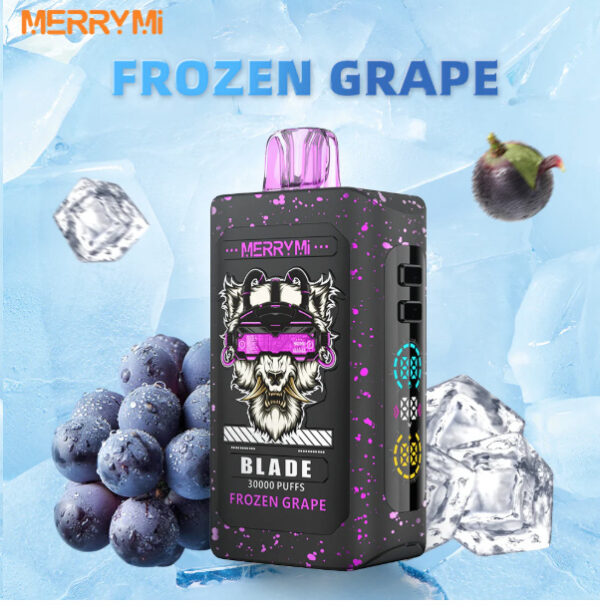 Merry Mi Blade Jednorazowy e-papieros 30000 Buchów o smaku Frozen Grape