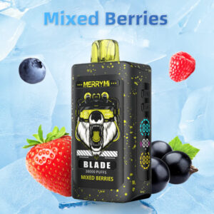 Merry Mi Blade Jednorazowy e-papieros 30000 Buchów o smaku Mixed Berries