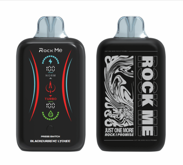 Rock Me 25000 Blackcurrent Lychee