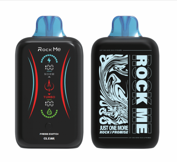 Rock Me 25000 Blue Razz Ice