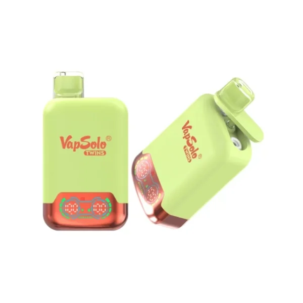 Vapsolo Twins 20000 Puffs Watermelon Ice & Mixed Berry