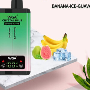 WGA Crystal Plus 20 000 Banana Ice Guava Ice
