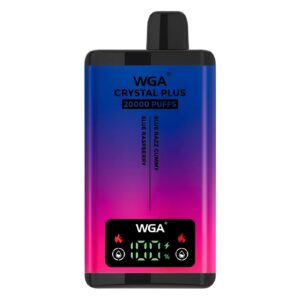 WGA Crystal Plus 20 000 Blue Razz Gummy Blue Raspberry