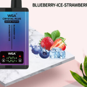 WGA Crystal Plus 20 000 Blueberry Ice Strawberry Ice