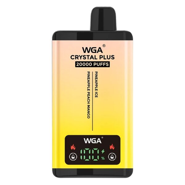 WGA Crystal Plus 20 000 Pineapple Ice Pineapple Peach Mango