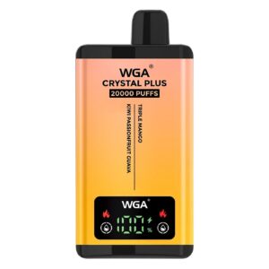 WGA Crystal Plus 20 000 Triple Mango Kiwi Passion Fruit Guava